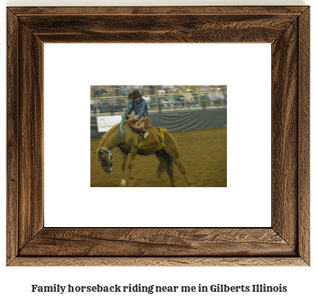 family horseback riding near me in Gilberts, Illinois